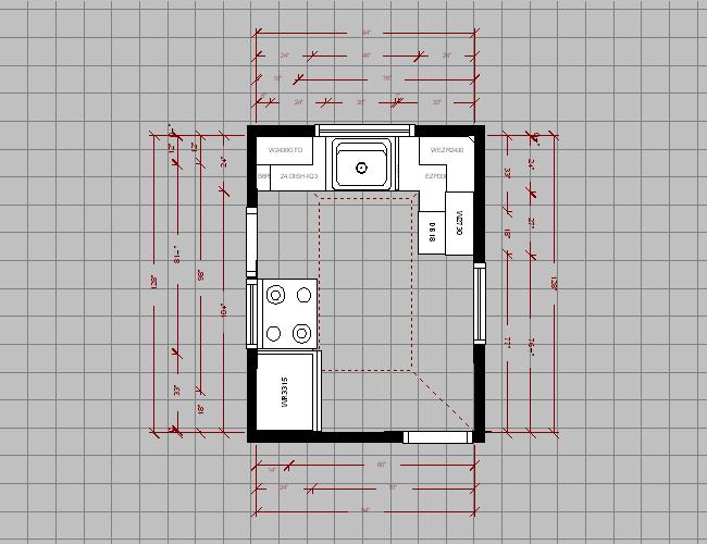 How To Layout Kitchen Cabinets